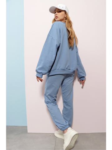 trendyol 2-delige outfit lichtblauw