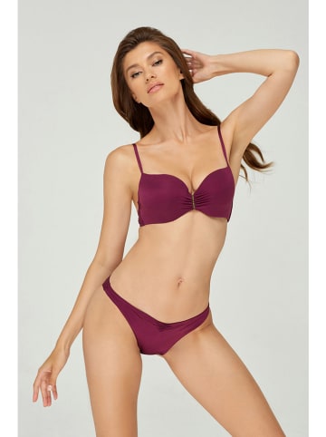 Marc & André Biustonosz bikini w kolorze bordowym