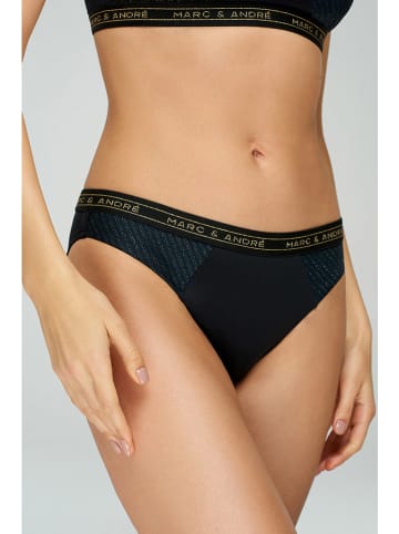 Marc & André Bikini-Hose in Schwarz