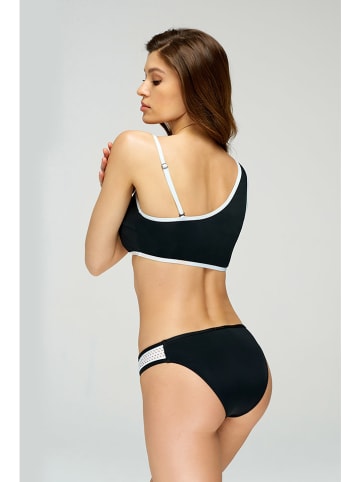 Marc & André Bikini-Oberteil in Schwarz/ Weiß