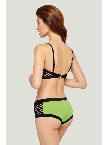 Marc & André Bikini-Oberteil in Grün/ Schwarz