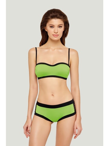 Marc & André Figi bikini w kolorze zielono-czarnym