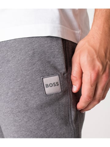 Hugo Boss Spodnie dresowe w kolorze szarym