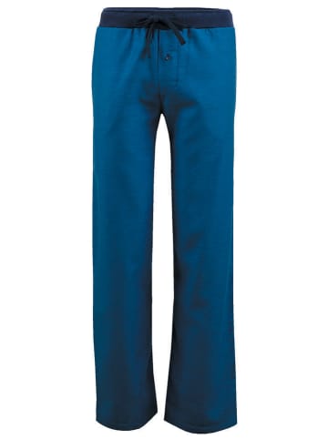 Carl Ross Pyjama-Hose in Blau
