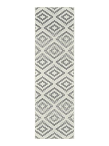 Hanse Home Laagpolige loper "Basic" crème/grijs