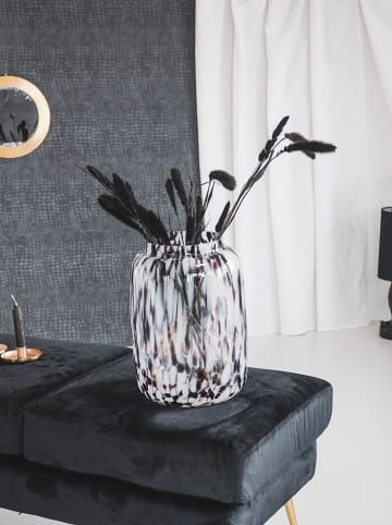 HouseVitamin Vase in Transparent/ Braun - (H)35 x Ø 25 cm