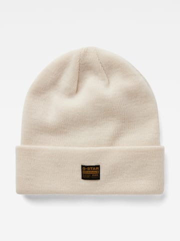 G-Star Beanie "Effo" in Creme