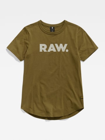 G-Star Koszulka "RAW." w kolorze khaki