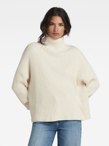 G-Star Rollkragenpullover in Creme