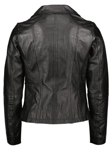 Caminari Lederjacke in Schwarz