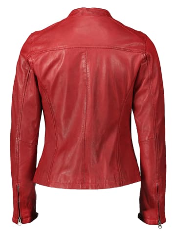 Caminari Lederjacke "Irma" in Rot