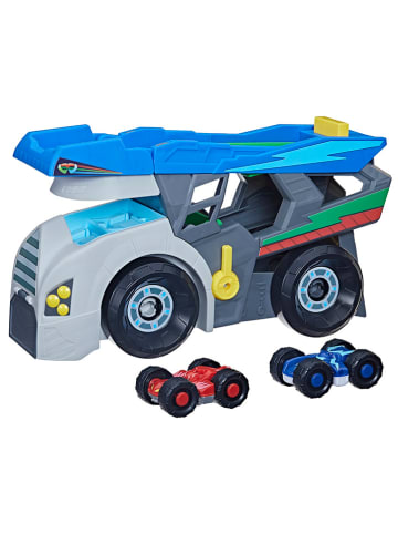 Hasbro Transporter "Power Heroes" w kolorze szaro-niebieskim - 3+