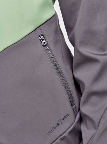 Craft Softshelljacke "Core Glide" in Grau/ Grün