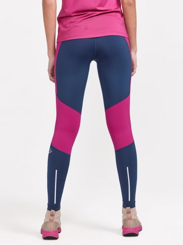 Craft Trainingslegging "ADV Essence Warm" roze/donkerblauw