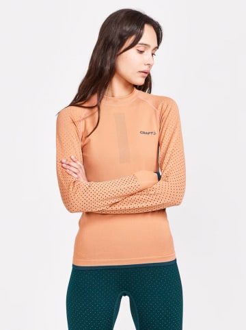 Craft Podkoszulek funkcyjny "ADV Warm Intensity" w kolorze pomarańczowym