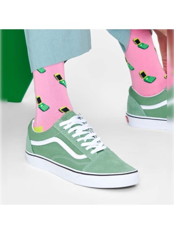 Happy Socks Sokken lichtroze