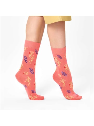 Happy Socks Socken in Koralle