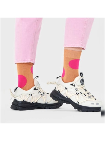 Happy Socks Sokken beige/roze