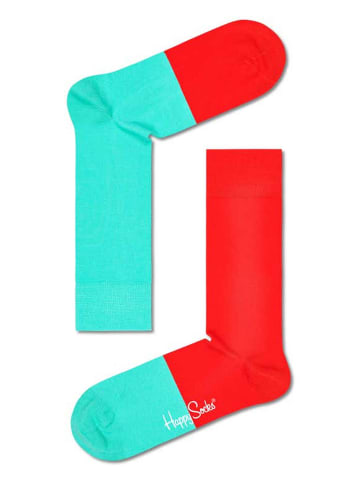 Happy Socks Skarpety w kolorze czerwono-turkusowym