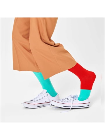 Happy Socks Skarpety w kolorze czerwono-turkusowym