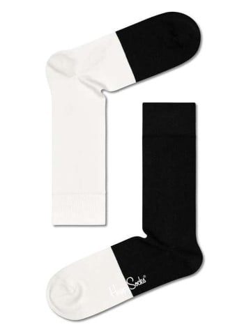 Happy Socks Socken in Schwarz/ Weiß