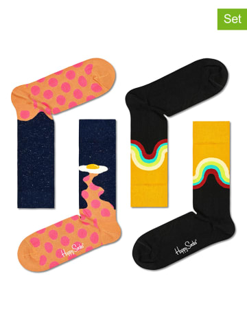 Happy Socks 2er-Set: Socken in Bunt