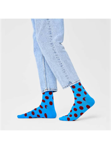 Happy Socks Skarpety (2 pary) w kolorze fioletowo-błękitnym