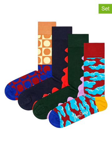 Happy Socks 4er-Set: Socken in Bunt