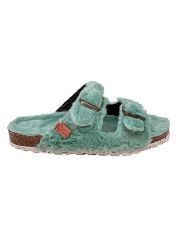 OE Pantoffels mintgroen