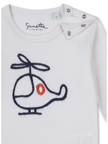 Sanetta Kidswear Longsleeve in Weiß