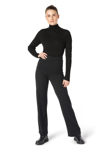 Ilse Jacobsen Wełniane spodnie w kolorze czarnym