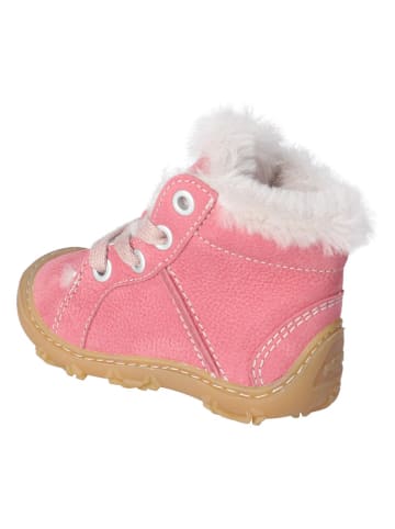 PEPINO Leren winterboots "Elia" roze