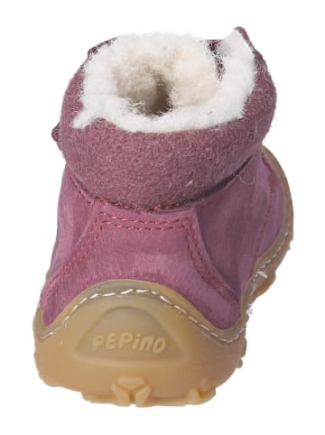 PEPINO Leder-Winterboots "Nico" in Pink