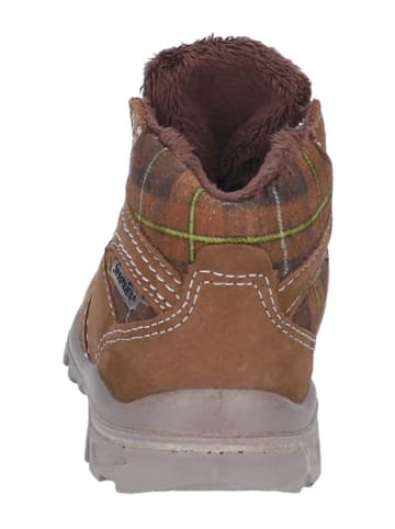 PEPINO Leder-Boots "Desse" in Braun