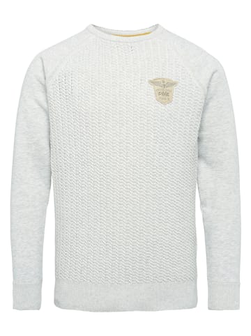 PME Legend Sweter w kolorze białym