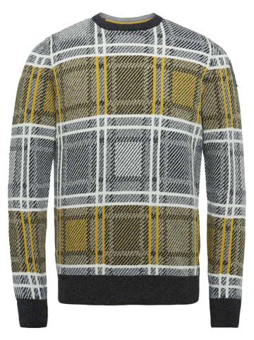 PME Legend Wełniany sweter ze wzorem