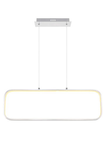 Globo lighting LED-Hängeleuchte in Weiß - (B)80 x (H)120 x (T)10 cm