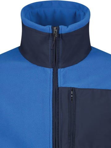 GAASTRA Fleece vest "Viking" blauw/donkerblauw