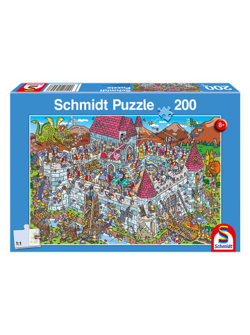 Schmidt Spiele 200tlg. Puzzle "Blick in die Ritterburg" - ab 8 Jahren