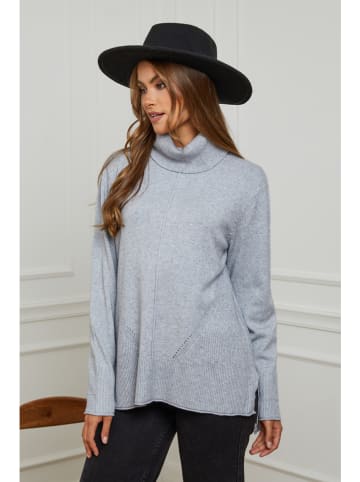 Soft Cashmere Golf w kolorze szarym