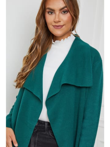 Soft Cashmere Vest groen