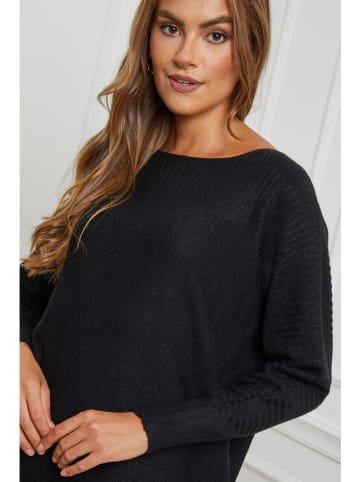 Soft Cashmere Trui zwart