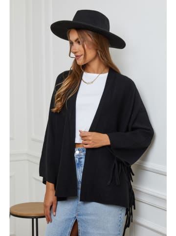 Soft Cashmere Vest zwart