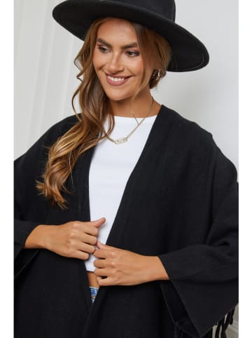 Soft Cashmere Cardigan in Schwarz