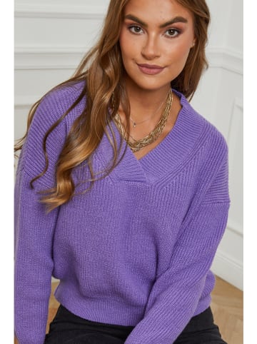Soft Cashmere Trui paars