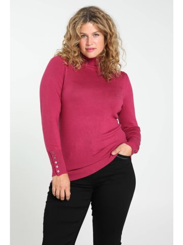 Paprika Rollkragenpullover in Pink