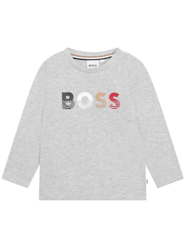 Hugo Boss Kids Koszulka w kolorze szarym