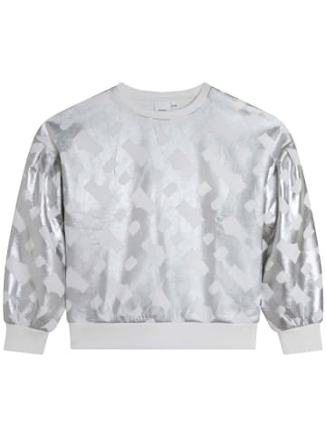 Hugo Boss Kids Sweatshirt in Silber