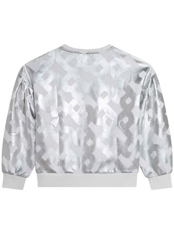 Hugo Boss Kids Sweatshirt in Silber