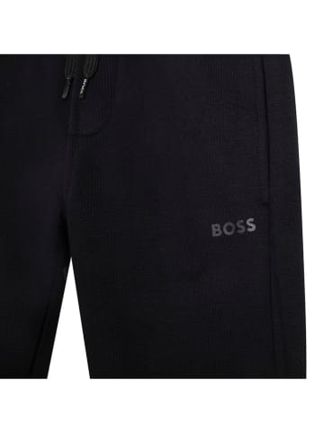 Hugo Boss Kids Spodnie dresowe w kolorze czarnym